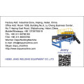 Full automatic steel grating production line